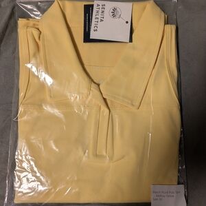 Senita match point polo tank mellow yellow